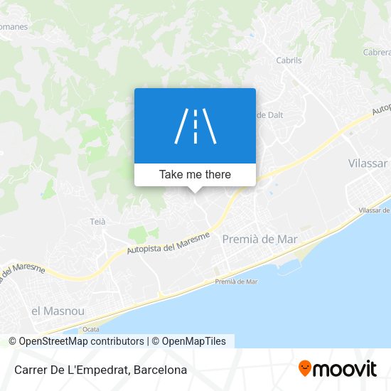 Carrer De L'Empedrat map