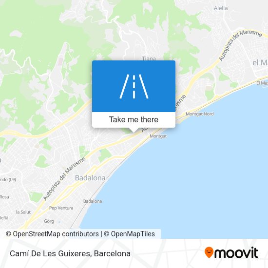 Camí De Les Guixeres map
