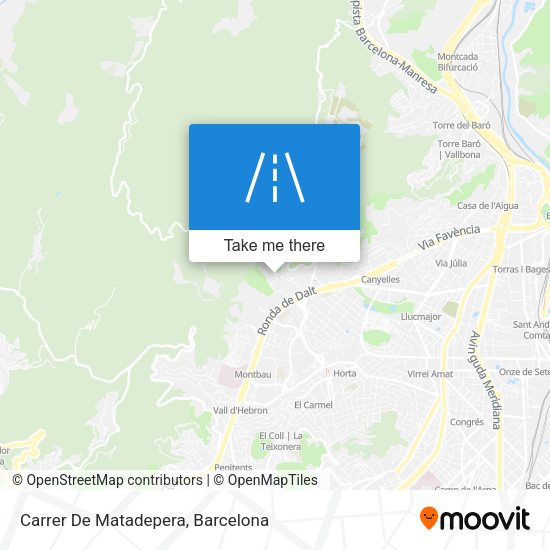 Carrer De Matadepera map