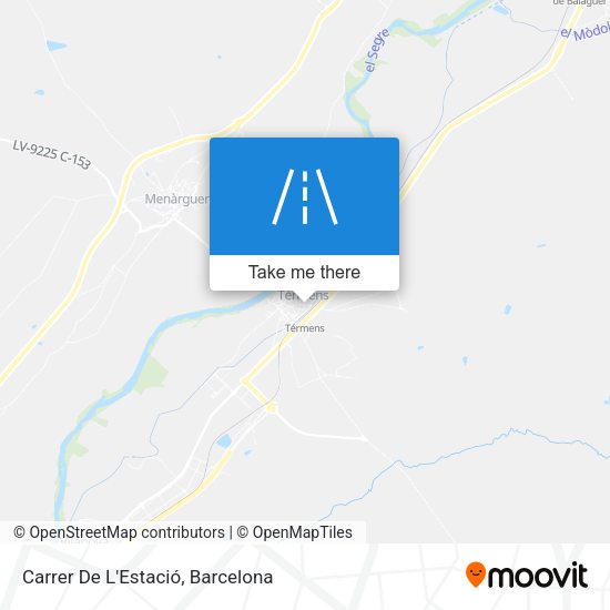 Carrer De L'Estació map