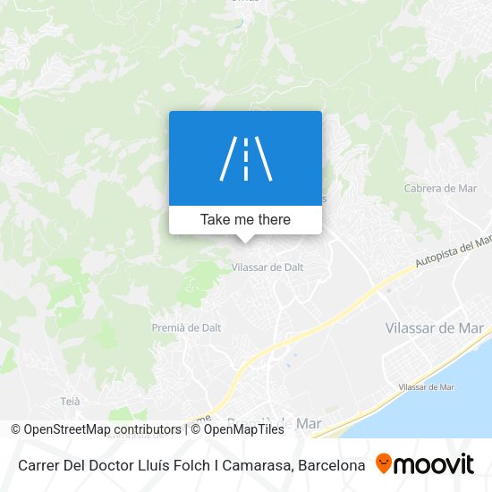 Carrer Del Doctor Lluís Folch I Camarasa map