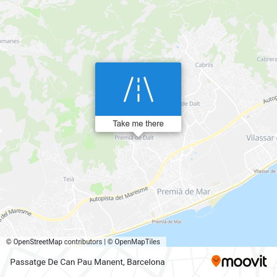 Passatge De Can Pau Manent map