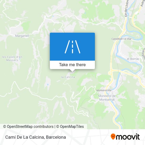 Camí De La Calcina map