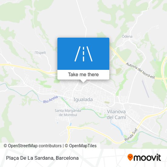 Plaça De La Sardana map