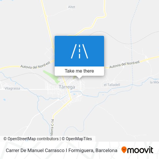 Carrer De Manuel Carrasco I Formiguera map