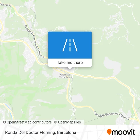 Ronda Del Doctor Fleming map