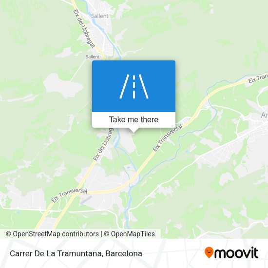 Carrer De La Tramuntana map