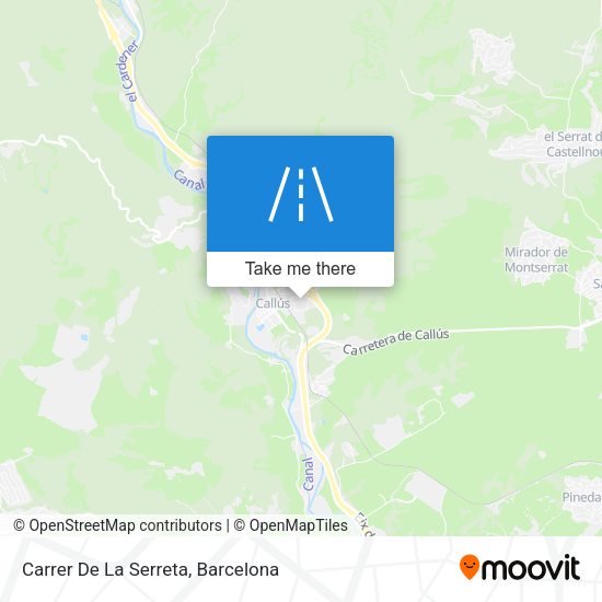 Carrer De La Serreta map