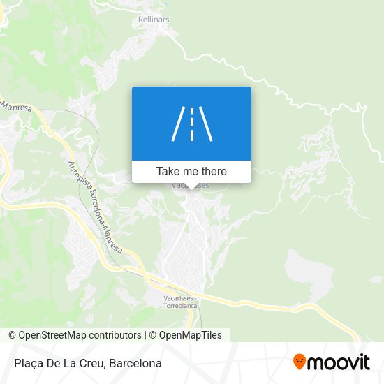 Plaça De La Creu map