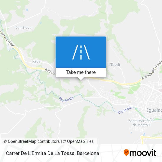 Carrer De L'Ermita De La Tossa map
