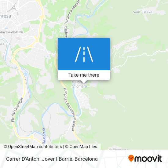 Carrer D'Antoni Jover I Barrié map