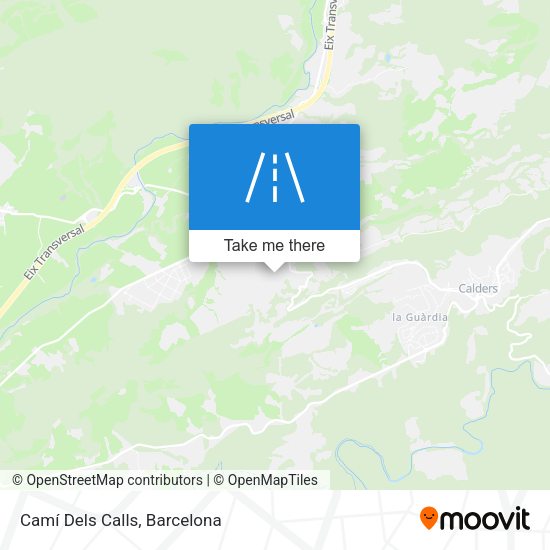 Camí Dels Calls map