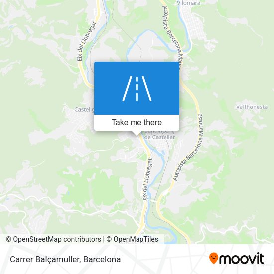 Carrer Balçamuller map