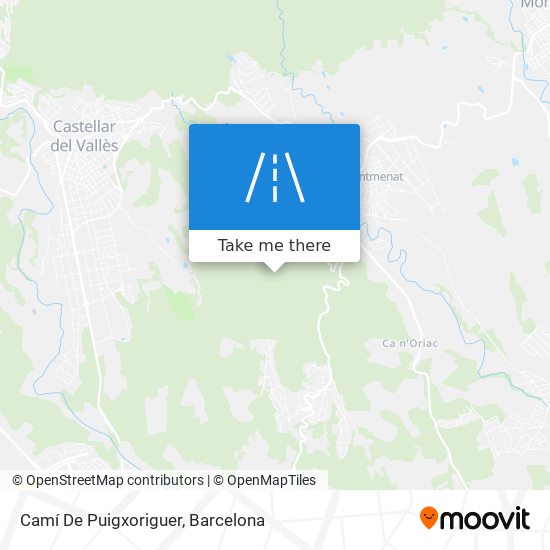 Camí De Puigxoriguer map