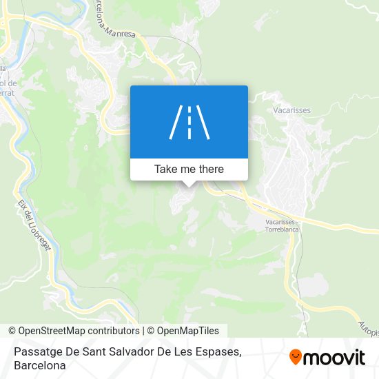 Passatge De Sant Salvador De Les Espases map