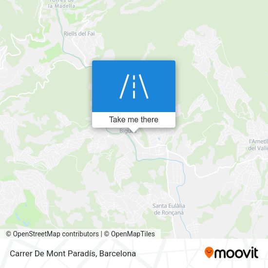 Carrer De Mont Paradís map