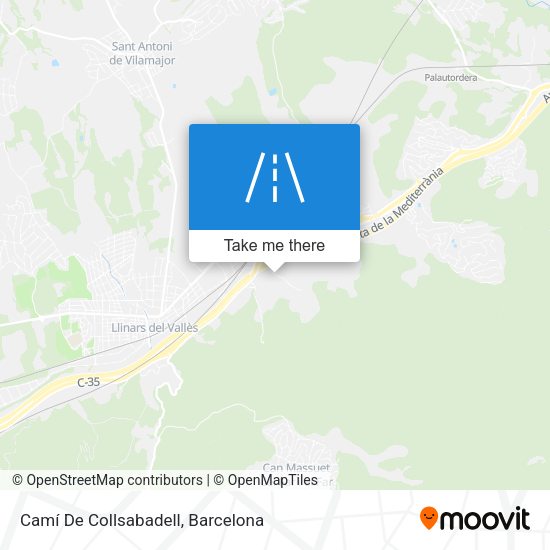 Camí De Collsabadell map