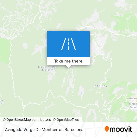 Avinguda Verge De Montserrat map