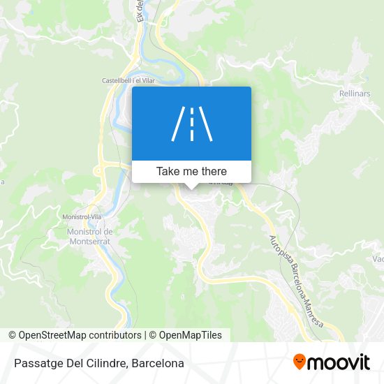 Passatge Del Cilindre map