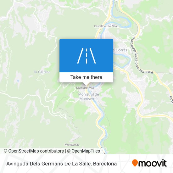 Avinguda Dels Germans De La Salle map