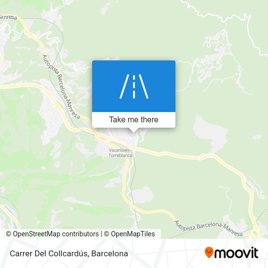 Carrer Del Collcardús map