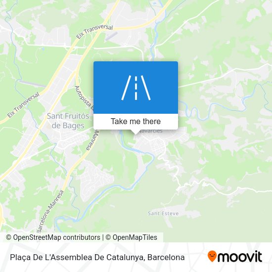 Plaça De L'Assemblea De Catalunya map