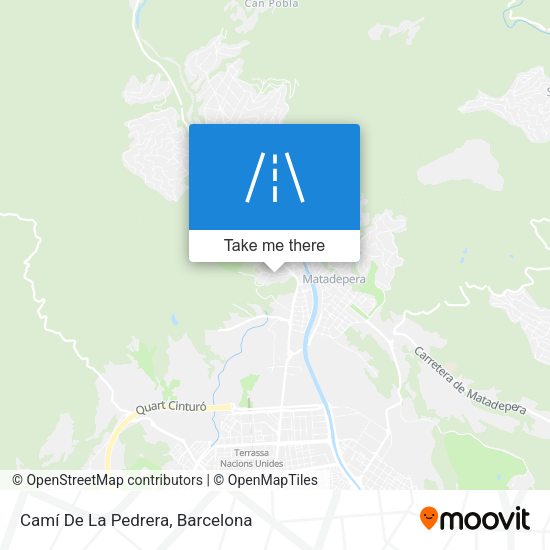 Camí De La Pedrera map