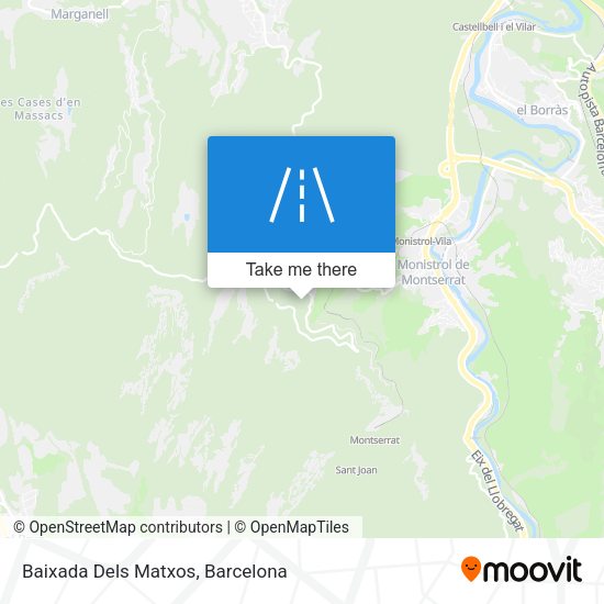 Baixada Dels Matxos map