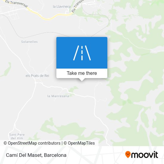 Camí Del Maset map
