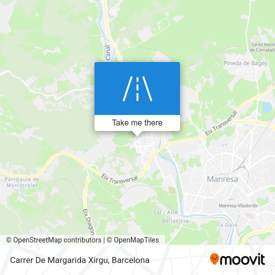 Carrer De Margarida Xirgu map