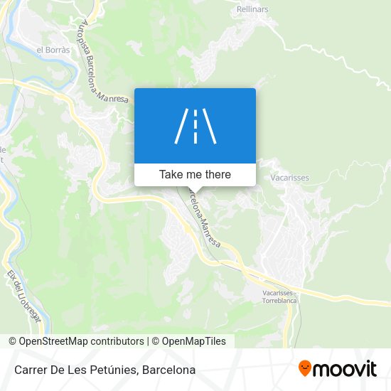 Carrer De Les Petúnies map