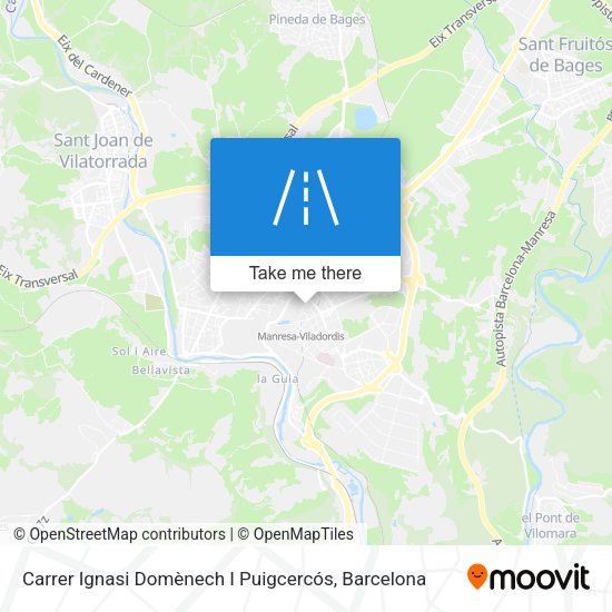 Carrer Ignasi Domènech I Puigcercós map