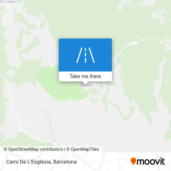 Camí De L'Esglèsia map