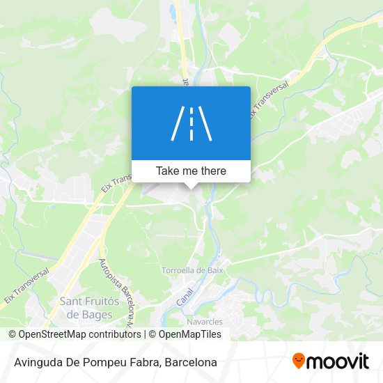 Avinguda De Pompeu Fabra map
