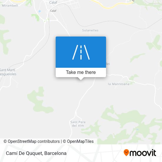 Camí De Ququet map