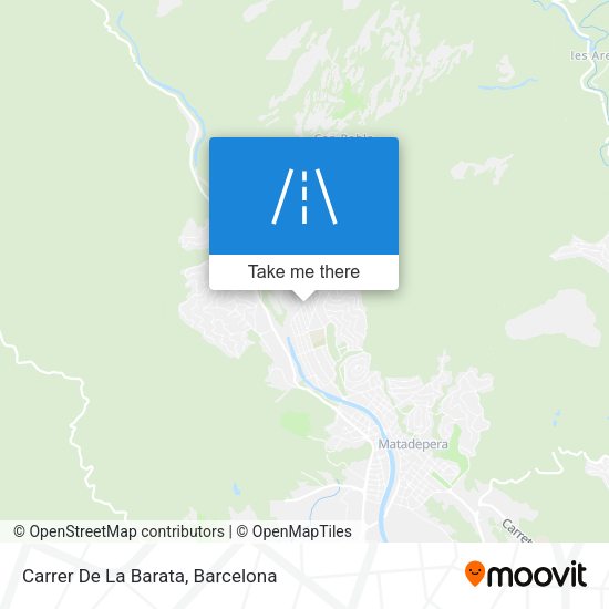 Carrer De La Barata map