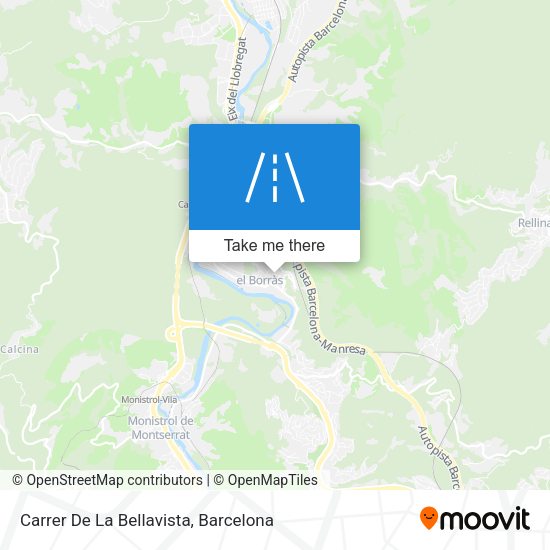 Carrer De La Bellavista map