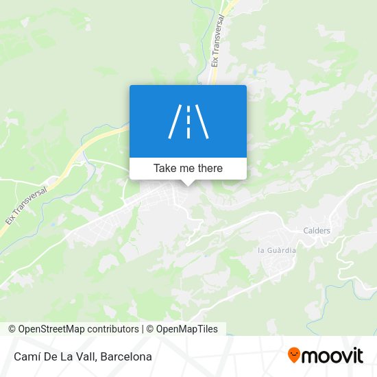 Camí De La Vall map