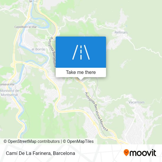 Camí De La Farinera map