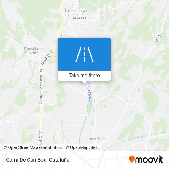 Camí De Can Bou map