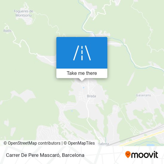 Carrer De Pere Mascaró map