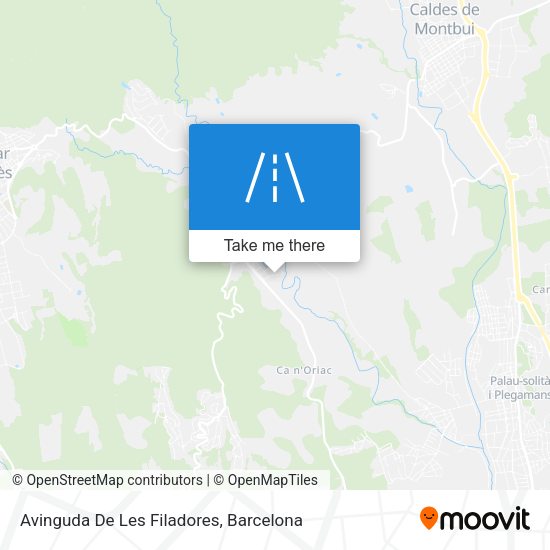 Avinguda De Les Filadores map