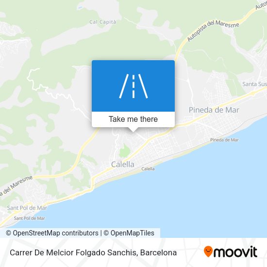 Carrer De Melcior Folgado Sanchis map