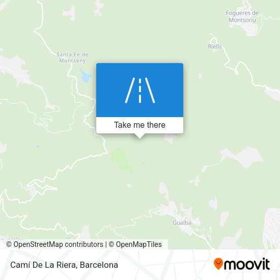 Camí De La Riera map
