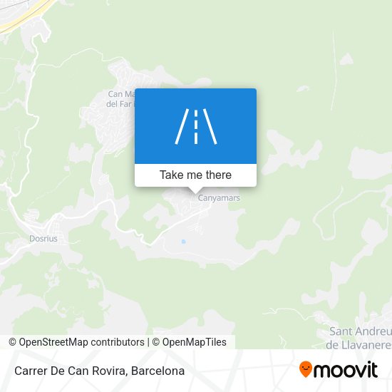 Carrer De Can Rovira map