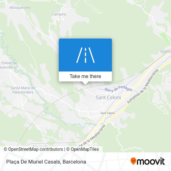 Plaça De Muriel Casals map