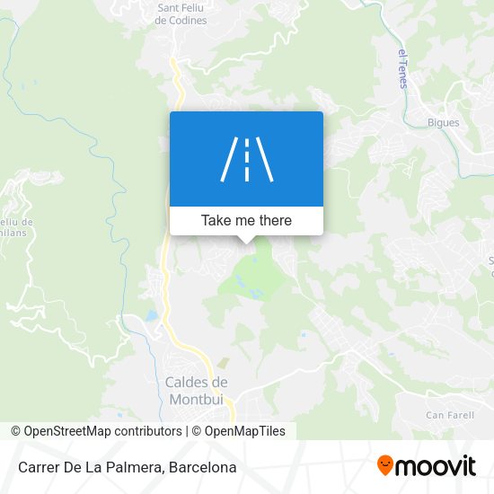 Carrer De La Palmera map