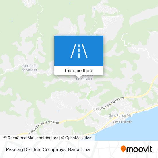 Passeig De Lluís Companys map