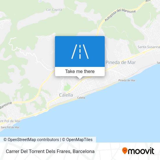 Carrer Del Torrent Dels Frares map