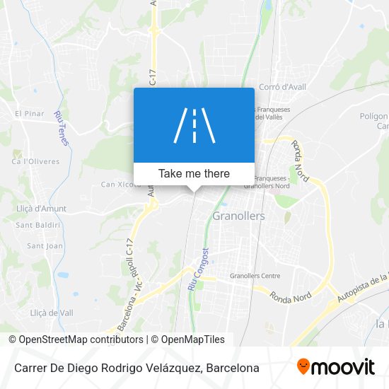 Carrer De Diego Rodrigo Velázquez map